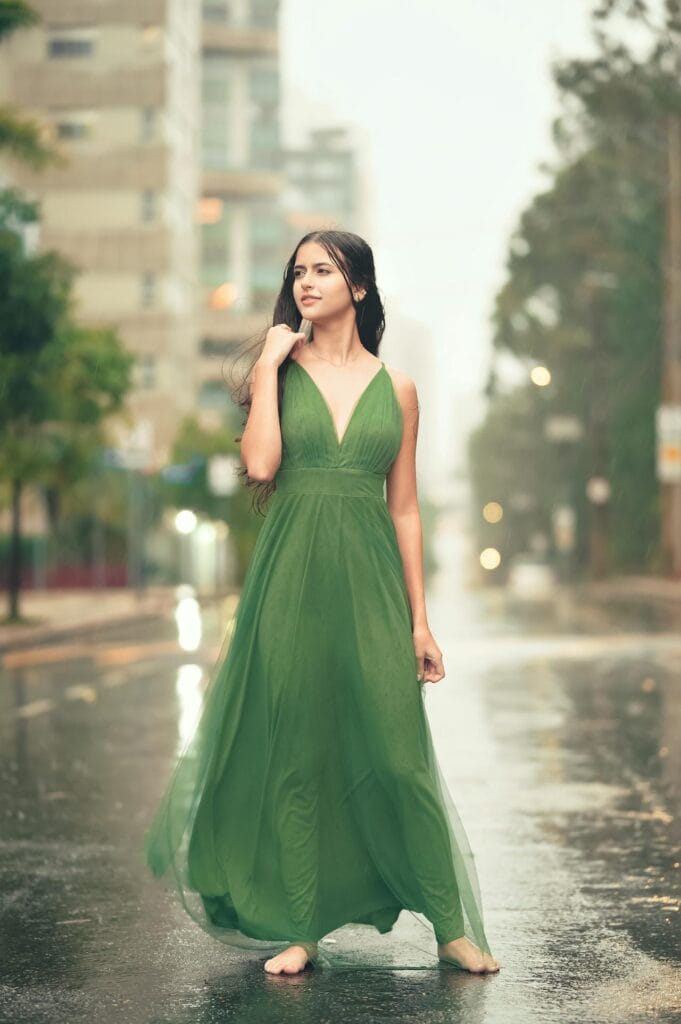 Foto bajo la lluvia tomada con la Cámara Nikon Z6 II