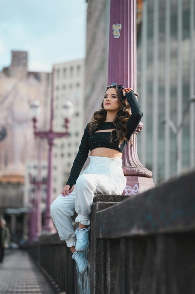 Foto en la ciudad tomada con la Cámara Nikon Z6 II